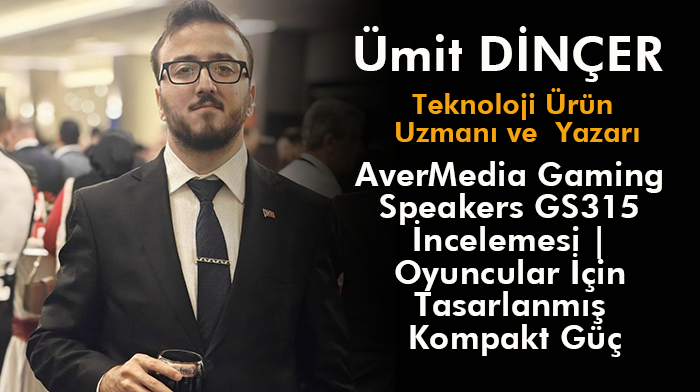 AverMedia, yayıncı ve oyuncu ekipmanları konusundaki tecrübesini GS315 Gaming Speakers