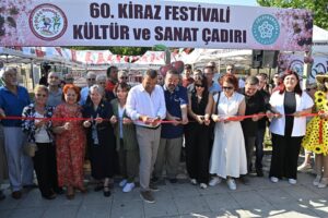 60. Uluslararası Tekirdağ Kiraz Festivali’nin ikinci gününde, Süleymanpaşa Kent Konseyi