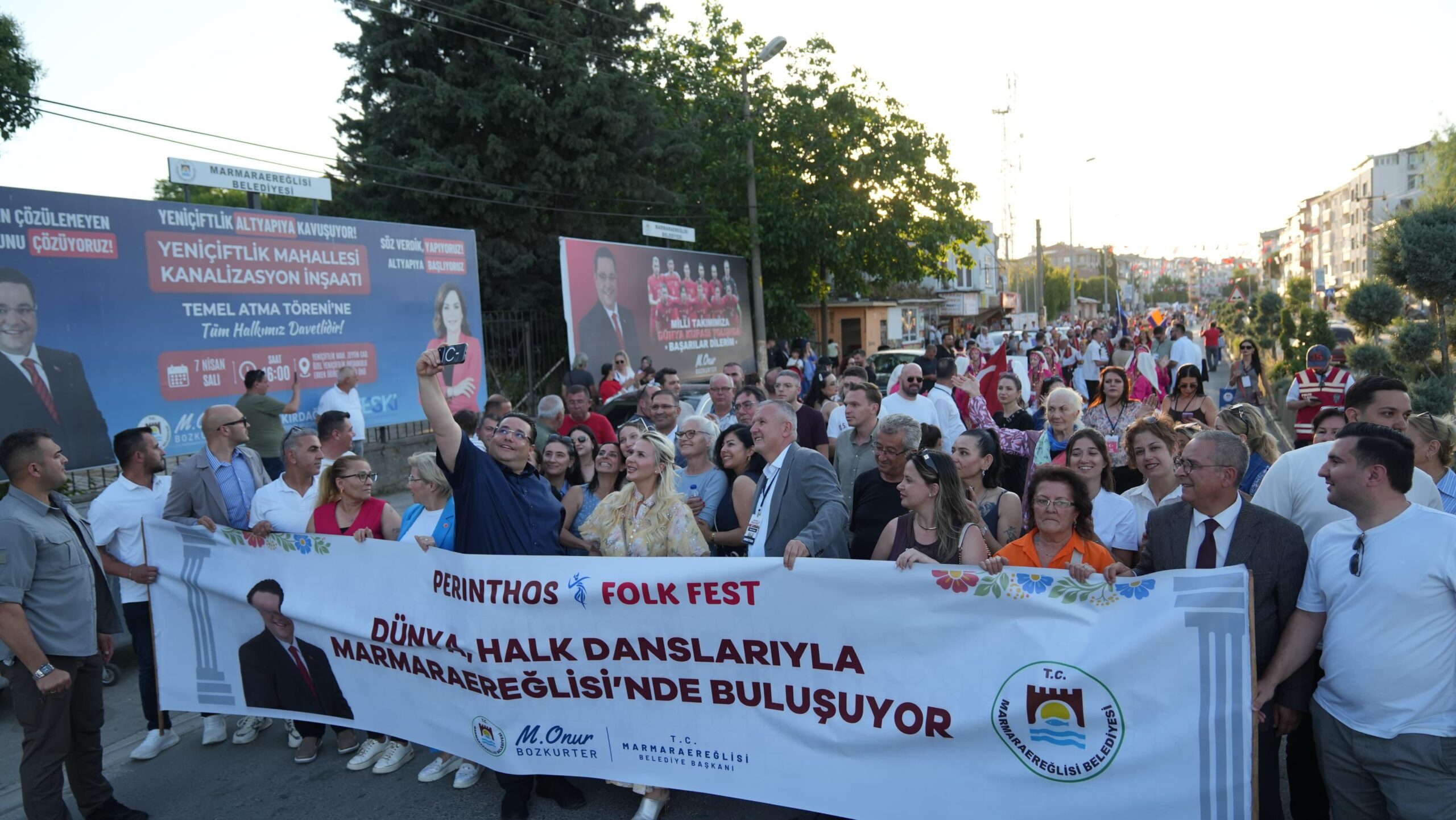 Marmaraereğlisi’nde Tarihi Gece: Perinthos FolkFest’e Binlerce Kişi Akın Etti Marmaraereğlisi