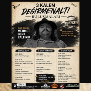 3 Kalem Kültür Sanat Topluluğu, 25-27 Eylül tarihleri arasında sergilerden