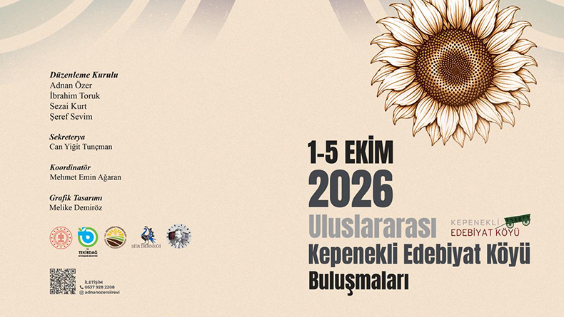 Tekirdağ, Uluslararası Kepenekli Edebiyat Buluşmaları’na ev sahipliği yapıyor. Yurt içinden