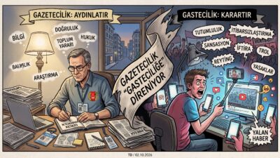 Gazetecilikle ilgili öğrendiğim ilk şey daha doğrusu bana öğretilen; gazetecinin